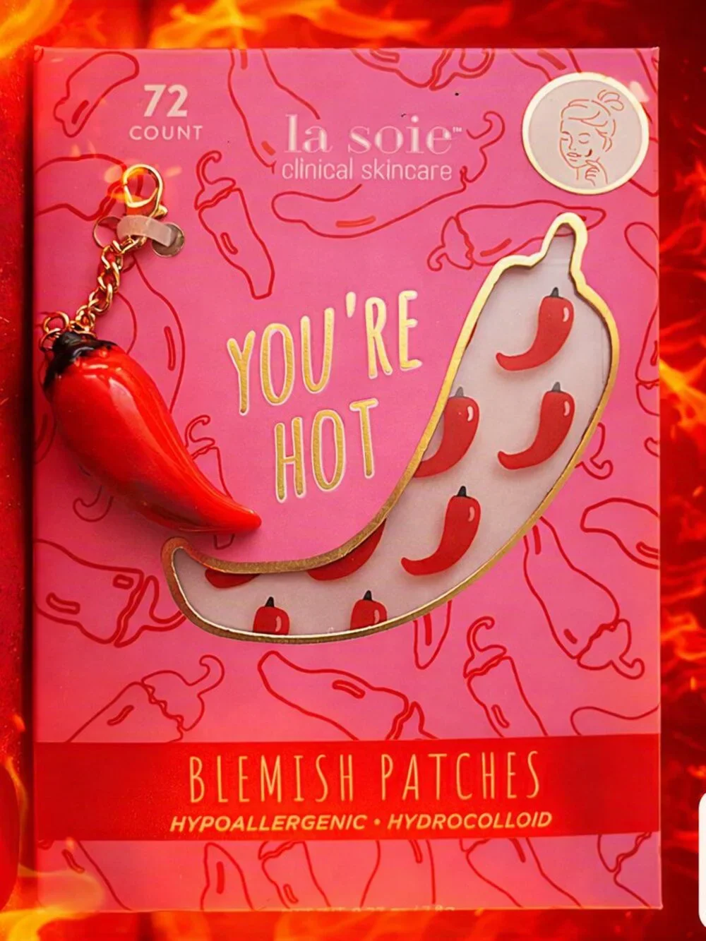 La Soie™ Clinical Skincare “You’re Hot” Blemish Patches – 72 Count